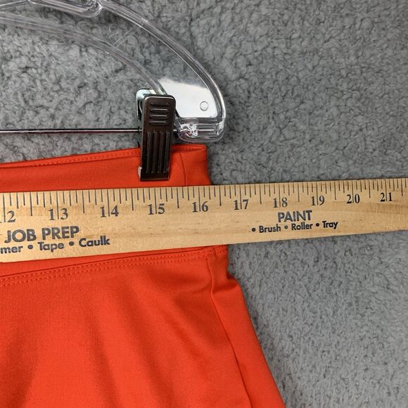 Tommy Bahama Skort Womens L Orange Golf Tennis Pickleball Casual Elastic Waist - Picture 2 of 8
